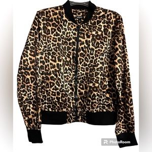 Lightweight Animal Print Jacket